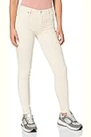 7 for all Mankind Dames Hw Skinny Colored Slim Illusion with Raw Cut Cinnamon broek, , 30