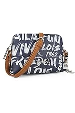 Lois Tassen Dames Stijlvolle Crossbody Bag Dames en Dames Tas Elegante Handtassen Dames en Crossbody Bag, Marine