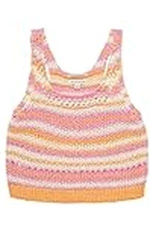 TOM TAILOR Meisjes 1036315 Kinderpullover, 31698-Multicolor Knit Stripe, 164, , 164 cm