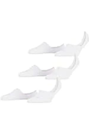 Falke Dames Liner sokken Invisible Step High Cut Multipack W In katoen onzichtbar eenkleurig 3 paar, , 35-36