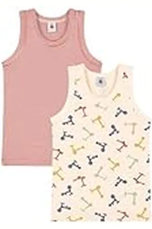 Petit Bateau Tanktop (2 stuks) jongens, , 12 Jaren