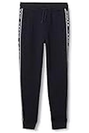 IKKS Vrijetijdsbroek, marineblauw, strepen aan de zijkant voor jongens.