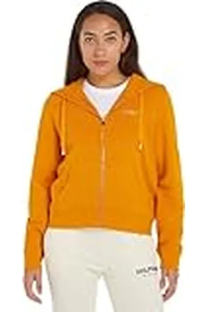 Tommy Hilfiger Dames 1985 hoodie met ritssluiting, , XL