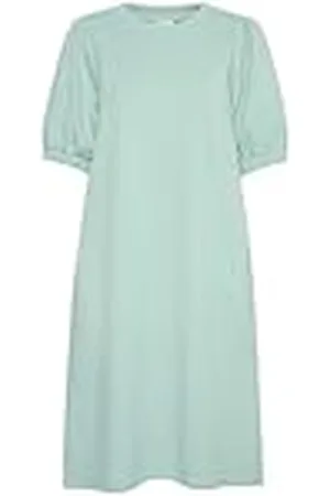 Kaffe Casual jurk voor dames, halve mouwen, ronde hals, knielengte, , M