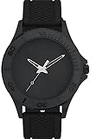 Timex UFC Street 41 mm herenhorloge - rode siliconen band, zilverkleurige wijzerplaat, zilverkleurige kast, TW2V58000