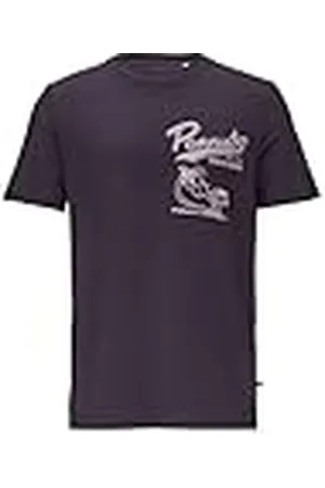 QS by s.Oliver Heren T-shirt met Peanuts-print, , M