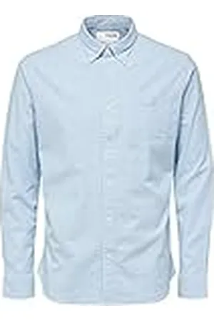 SELECTED Slhregrick-ox Flex Shirt Ls W Noos overhemd voor heren, , 3XL