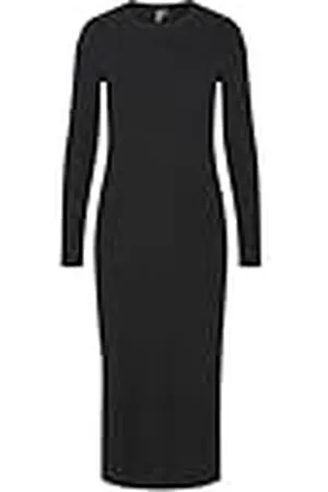 Pieces® Dames Pckylie Ls O-hals Midi Dress Noos Jurk, , S