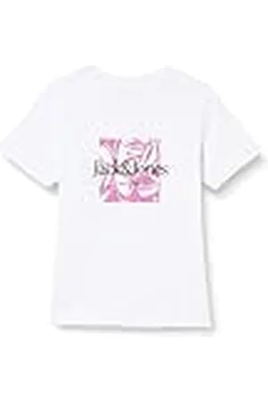 JACK & JONES Jorlafayette Branding Tee Ss Crew Mni T-shirt voor jongens, , 98 cm