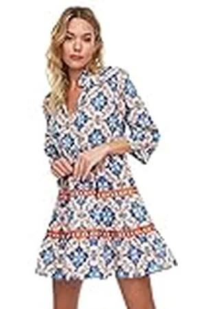 Trendyol Vrouw Mini Basic Relaxed fit geweven jurk, , 42, , 40