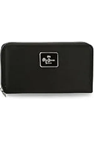 Pepe Jeans Christine Portemonnee, , 19,5 x 10 x 2 cm, polyester, met details van kunstleer van Joumma Bags, , Eén maat, Portemonnee
