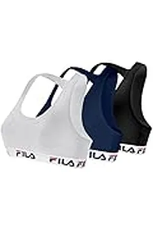Fila FI/2/BRAX3 Sportbeha voor dames, 3 stuks, , XS