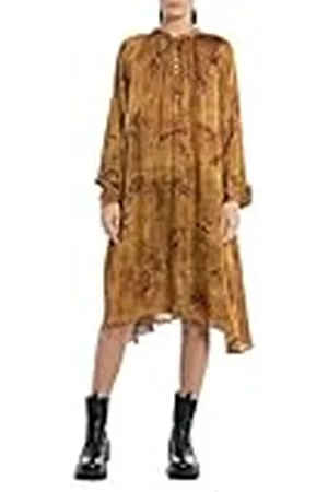 Replay Midi Jurk voor dames, , L