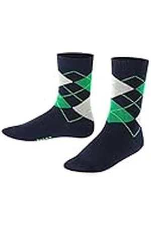 Falke Uniseks-kind Sokken Classic Argyle K So katoen gedessineerd 1 paar, , 19-22
