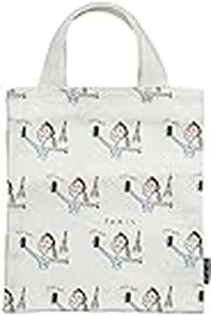 Petit Jour Barbapapa Paris strandtas, 26 cm, wit (wit)