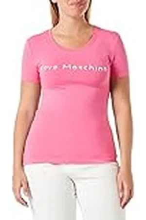 Moschino Dames Tight-Fit Short-Sleeved T-Shirt, , 42, , 42