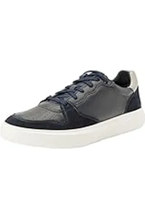 Geox U DEIVEN B Sneakers voor heren, marineblauw, 41 EU, , 41 EU