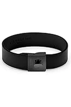 liebeskind Leren armband, 23 cm, roestvrij staal, leer, Geen