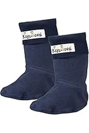 Playshoes Unisex-Kind Fleece Sokken Regenlaarzen Accessoires, marineblauw, 18/19 EU