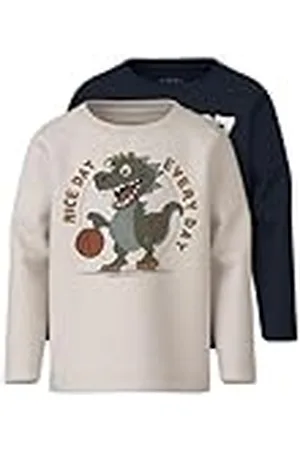 NAME IT Jongensshirt met lange mouwen (verpakking van, Jet Stream/Pack: dark Sapphire/27, 92