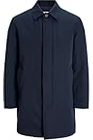 JACK & JONES Jprcccity gewatteerde Mac-jas voor heren, donkerblauw (Dark Navy), L, , L
