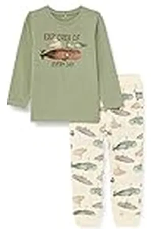 NAME IT Baby Boys NMMFELIX SS TOP Set shirt met lange mouwen & leggings, , 86
