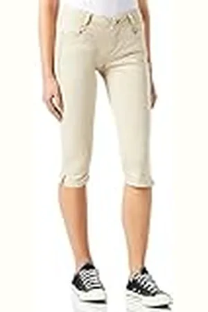 Timezone Dames Slim DashniTZ 3/4 Bermudas, Light Classic beige, 31