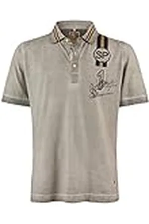 Stockerpoint Heren Silvio poloshirt, kitt, M