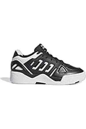 adidas Unisex Midcity Lage Schoenen Basketbal voor kinderen, Core Black Cloud White Core Zwart, 37 1/3 EU