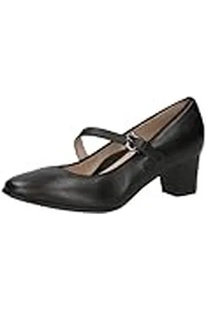Caprice Dames Pumps van leer met riem, , 42 EU