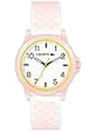 Lacoste Analoog Jeugd Quartz horloge voor mannen en vrouwen met siliconen armband, , riem