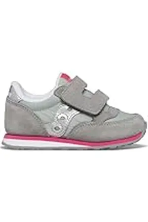 Saucony Originals Baby Jazz HL, sneakers, grijs/zilver/roze, 26 EU, , 26 EU