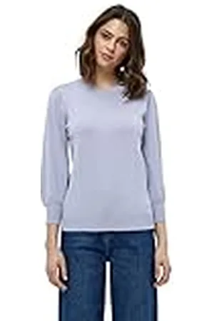 Minus Dames Mersin Knit Tee Pullover, Cosmic Lavender, XS