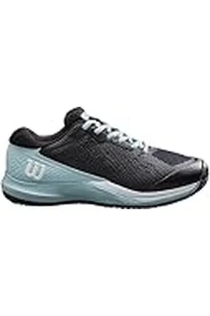 Wilson Rush Pro Ace tennisschoenen voor dames, Zwart Sterling Blauw Wit, 39.5 EU