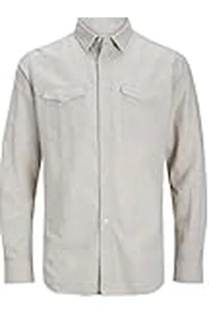 JACK & JONES JCOSHERIDAN Linen Blend Shirt LS, , M