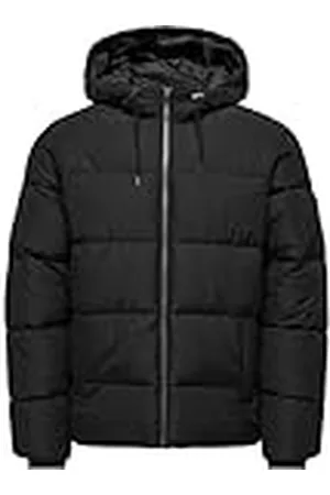 Only & Sons Onsmelvin Life Hood Puffer Jacket OTW Vd Gewatteerde jas voor heren, , XXL
