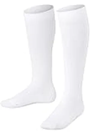 Falke Uniseks-kind Kniekousen Family K Kh katoen lang eenkleurig 1 paar, , 35-38