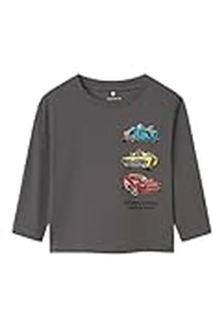NAME IT Mini Jongens Nmmdrum Hotwheels Ls Nreg Top Sky, , 104