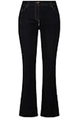 Ulla Popken Dames grote maten, bootcut-jeans, , 38W x 34L