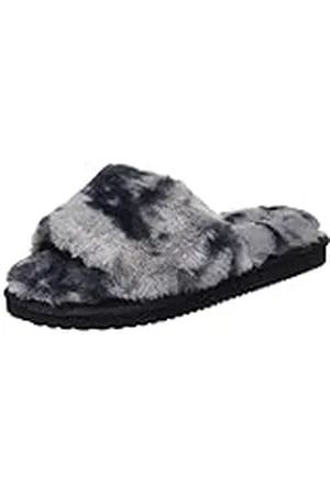 flip*flop Dames Slidefur 2 Tone Pantoffels, , 36 EU