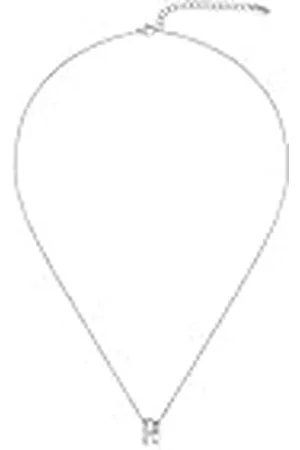 HUGO BOSS Sieraden Dames LYSSA Collectie Hanger Ketting Roestvrij staal - 1580348, Eén maat, Roestvrij staal, Geen edelsteen