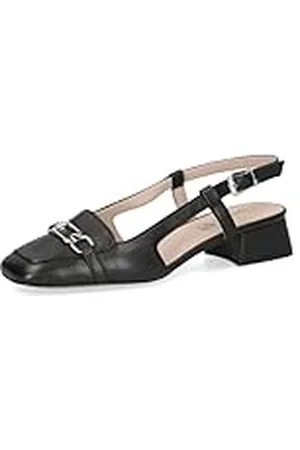 Caprice Leren slingback-loafer voor dames, kleine hak, , 40 EU