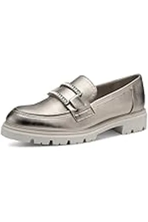 Marco Tozzi Dames 2-24701-44 Slipper, Platinum, 40 EU, , 40 EU