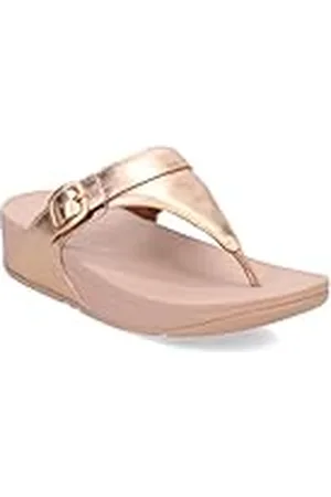 FitFlop Dames LULU verstelbare lederen teenpost sandalen, , 42 EU, , 43 EU