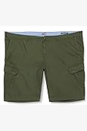 Camel Active Bermuda Cargo shorts voor heren, olijfgroen, 46