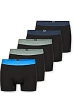 Schiesser Heren 5-pack ondergoed biologisch katoen 95/5 Organic Boxershorts, , 5, , 5