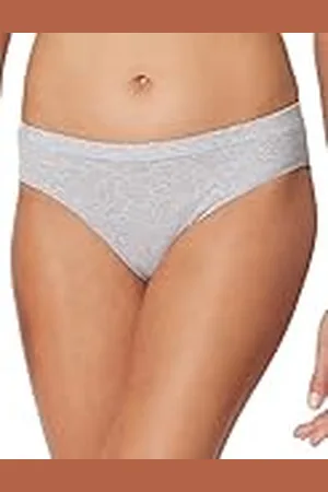 Schiesser Dames Rio Organic Cotton-Pure Rib Slip, grijs-Mel_179883, 42, , 42