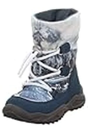 Superfit Jungen GLACIER warm gefütterte Gore-Tex Stiefel, BLAU 8010
