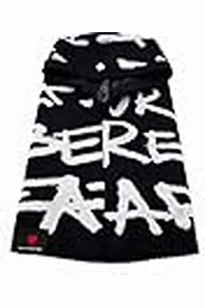 Desigual Dames HAT_Lettering 2000 Black Winter Accessory Set, U