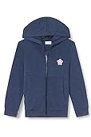 NAME IT Nmfvalonny Ls SWE Card Wh Unb sweatshirt voor meisjes, , 98 cm